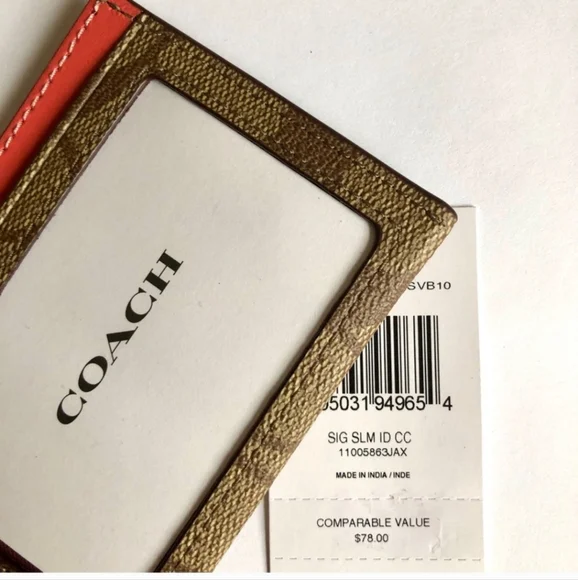 Coach ID & Card Case - Picture 3 of 5